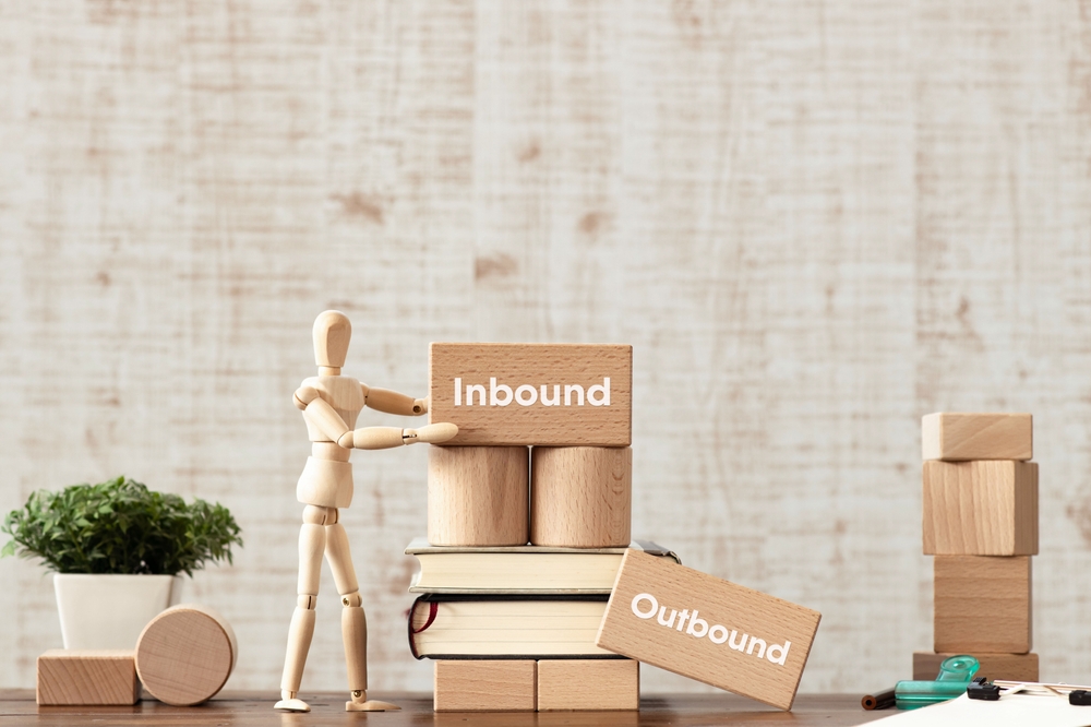 illustrating the imporance of deploying inbound and outbound marketing