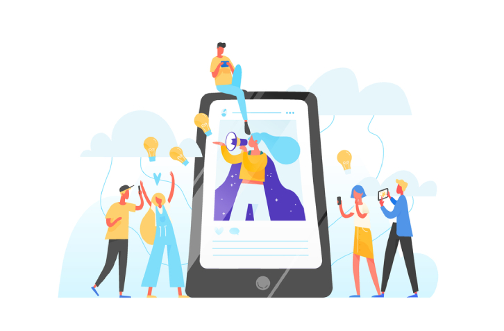Use influencer marketing social media promotion.for 