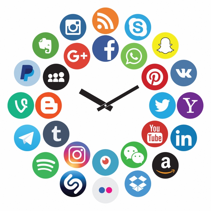Schedule your posts on Social Media.