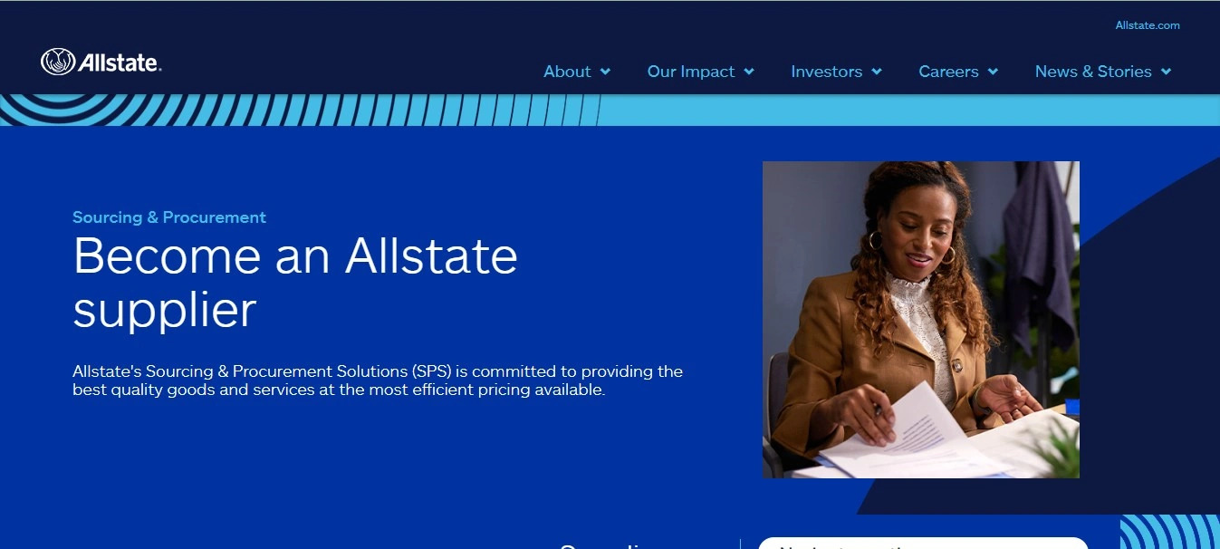 Allstate affiliate program page