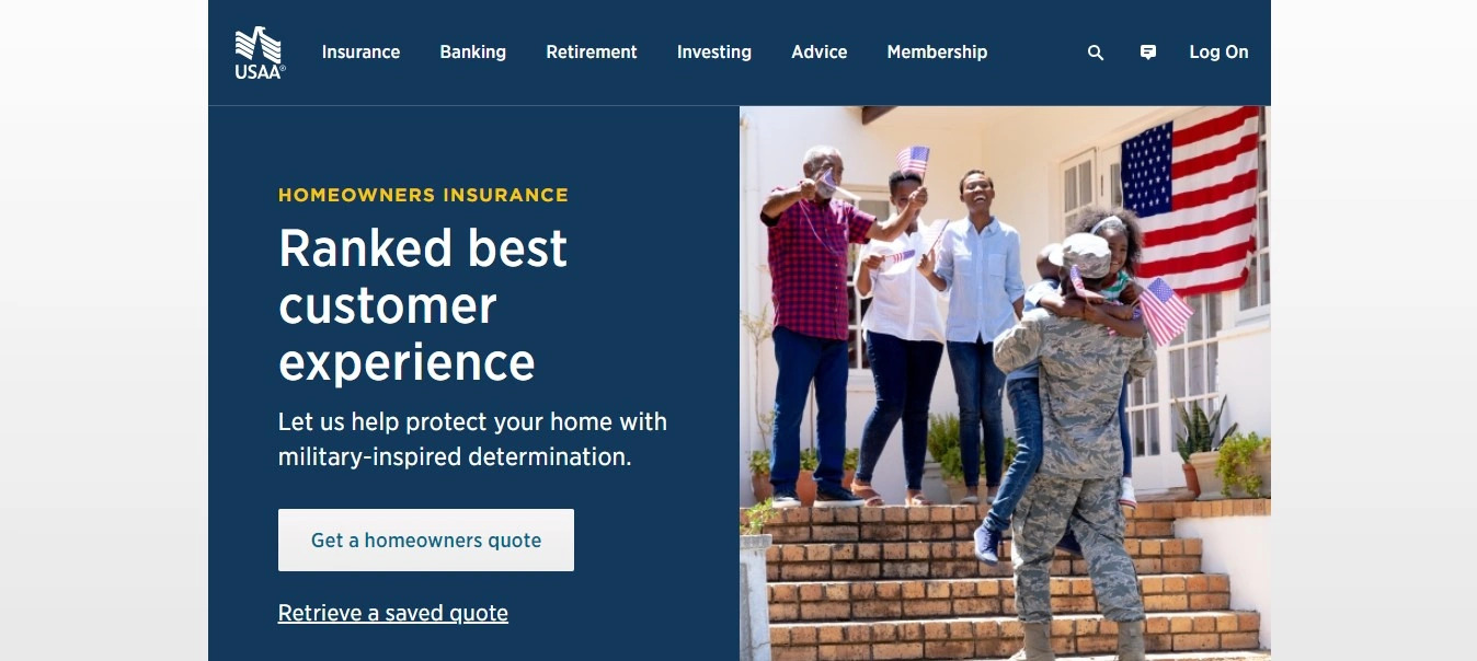 USAA affiliate program page