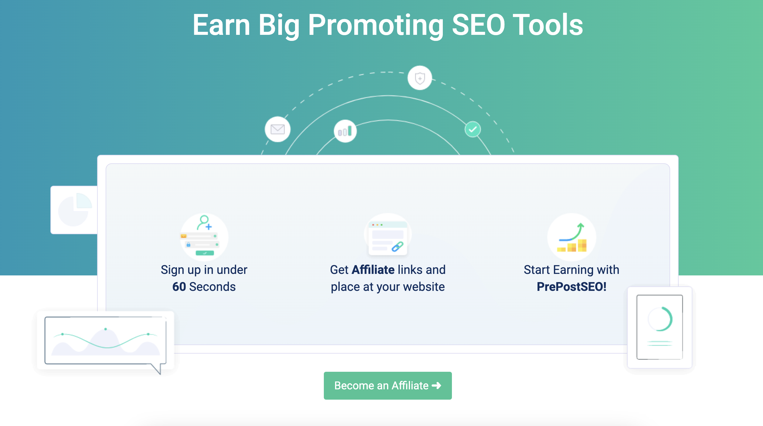 PrepostSEO SEO affiliate marketing program page