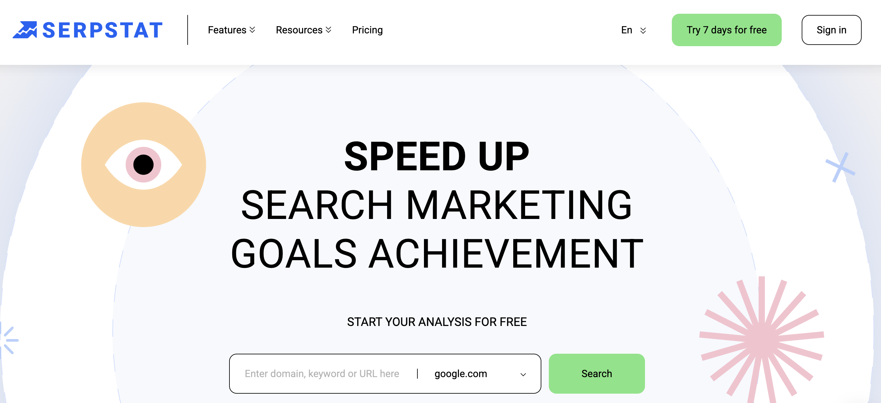 Serpstat SEO affiliate marketing program page