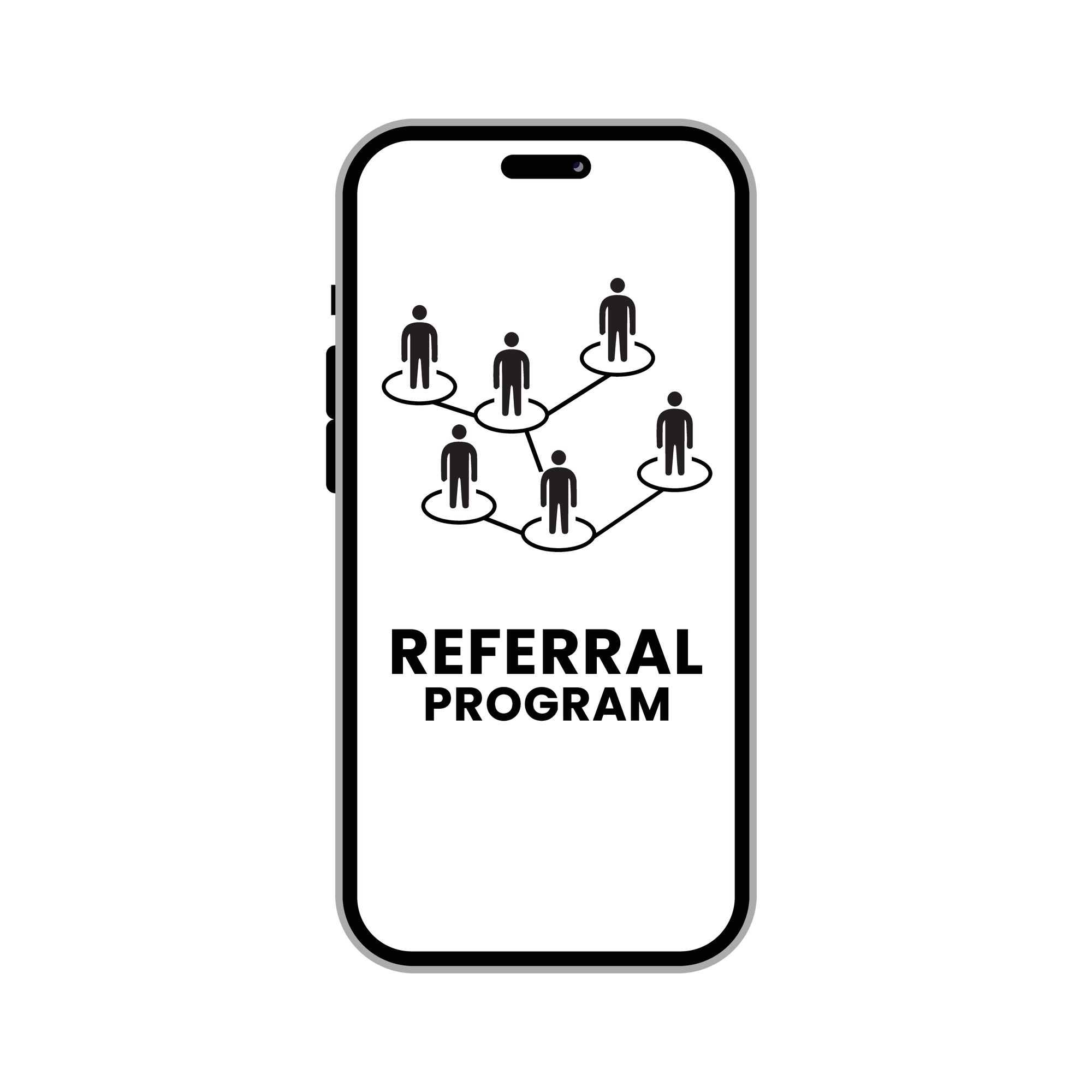 Visualizing the concept of a referral program