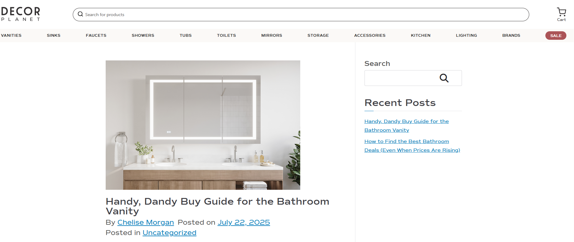 DecorPlanet, an online retailer, part of Renovation Brands, that also runs an affiliate program